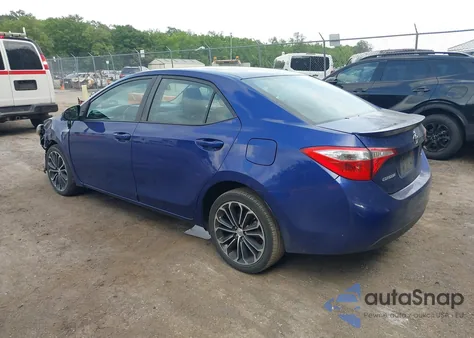 2016 Toyota Corolla S Plus from USA, damaged, VIN 2T1BURHE1GC537378